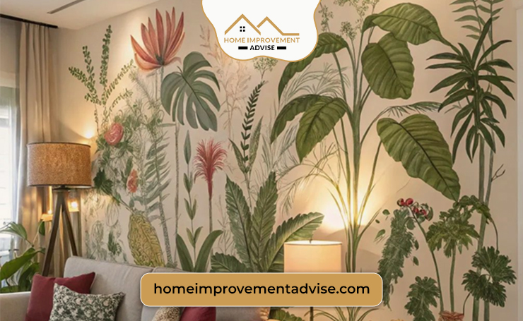 Large Living Room Wallpaper Decor Tips