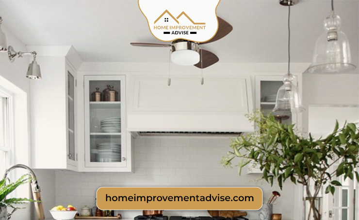 benefits that changes the perspective on the importance of ceiling fans for a small kitchen