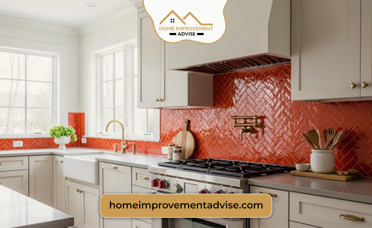 For neutral countertops, we suggest using very bold backsplashes. This will not only add character to your countertops but will also prevent them from looking overpowered.