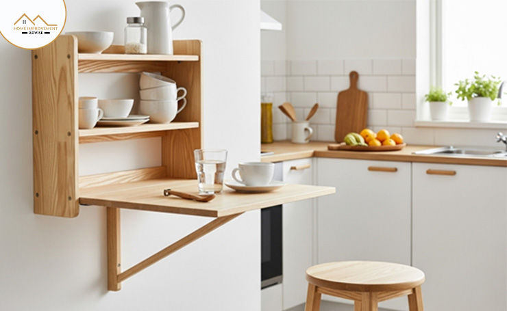 Scandinavian Folding Shelf