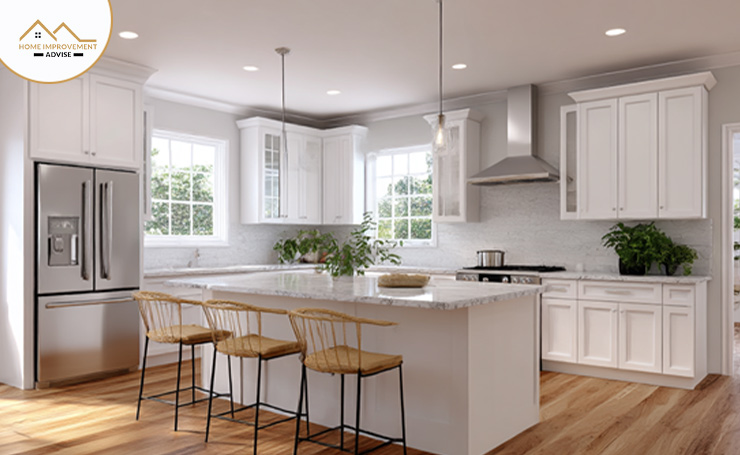 Classic White Shaker Cabinets