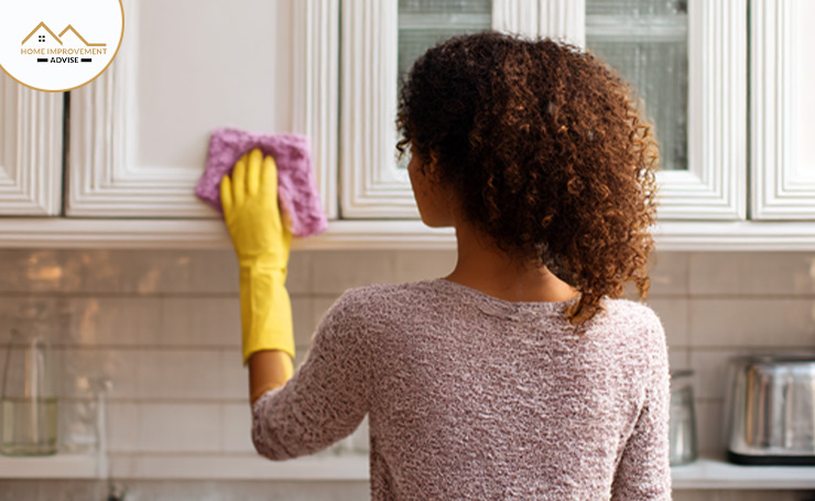 White Kitchen Cabinets: Cleaning and Maintenance