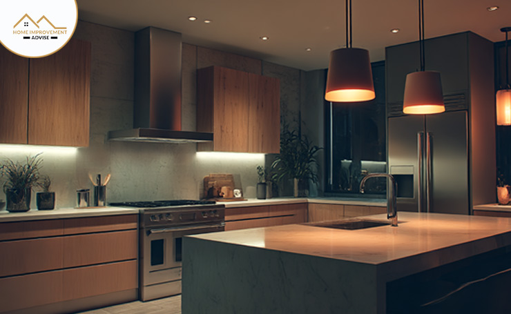 Pendant lights over islands

Kitchen pendant lighting or hanging kitchen lighting can be a great addition above the kitchen islands. These not only add a style but also provide you with functional lighting when using the countertop of the island for meal prep or a light breakfast, and conversations or recipe reading.  

Oversized kitchen island lights are a top pick for both utility and design.