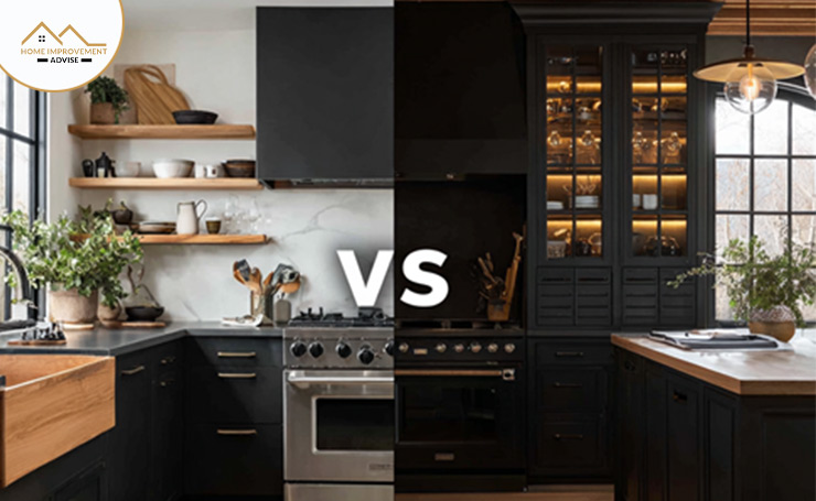 Pros and Cons of Black Kitchen Cabinets