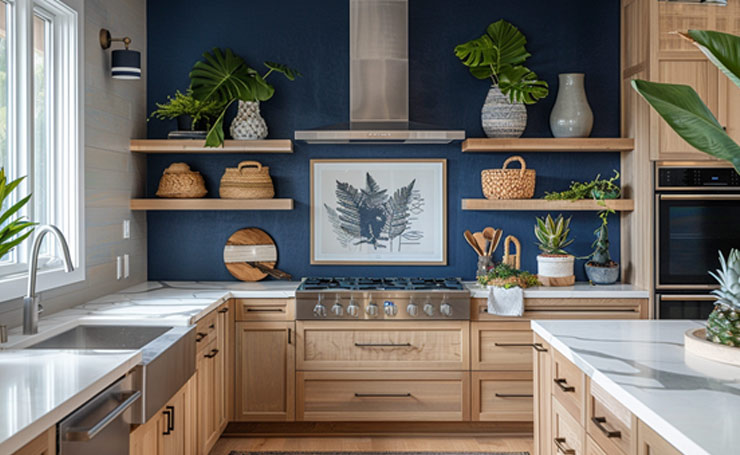 Over Kitchen Cabinet Decorating & Lighting Ideas