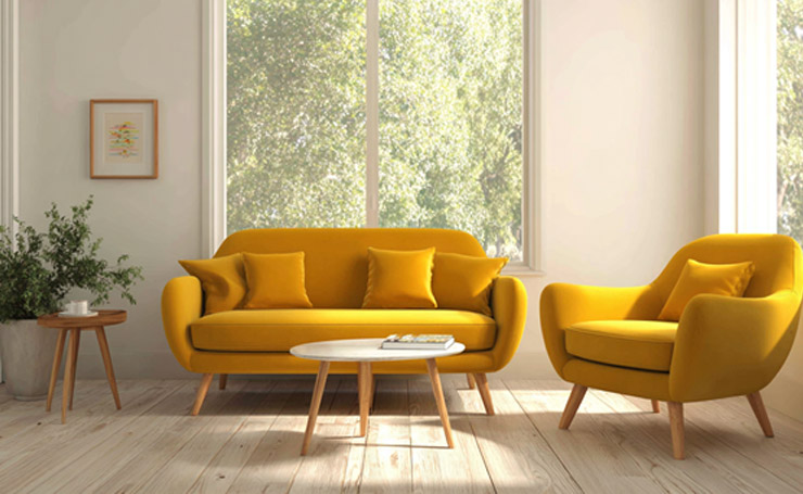 Mid-century Living Room Sets