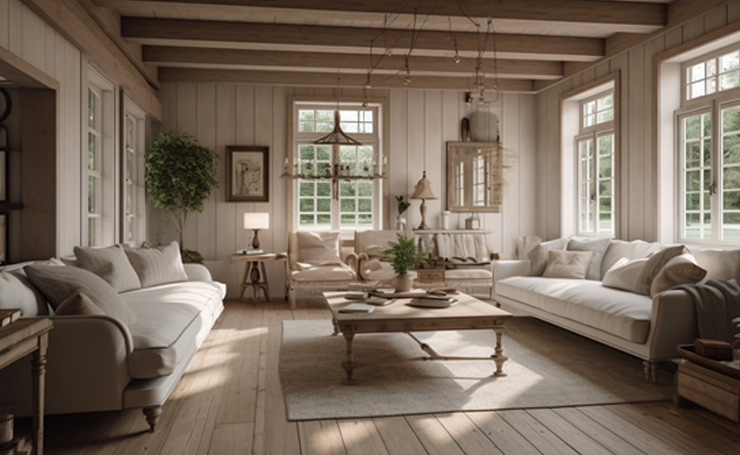 Farmhouse Living Room Sets