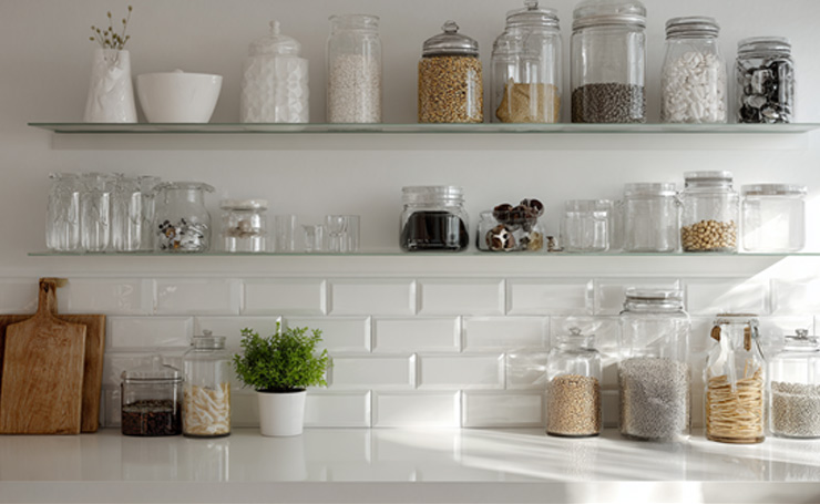 Aesthetic Benefits of Open Shelving