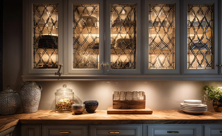 Mullion Frame Kitchen Cabinet Doors