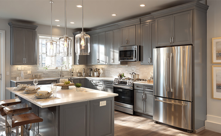 Why Choose Gray Cabinets for the Kitchen?